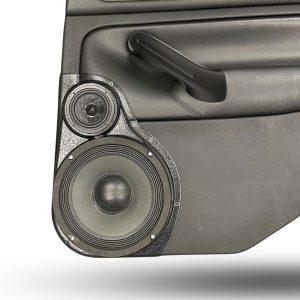 8" + 3.5" Rear Door Speaker Pods – 1999–2004 Volkswagen Jetta