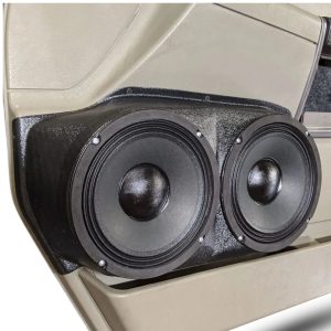 Dual 8" Front Door Speaker Pods – 2003–2007 Hummer H2