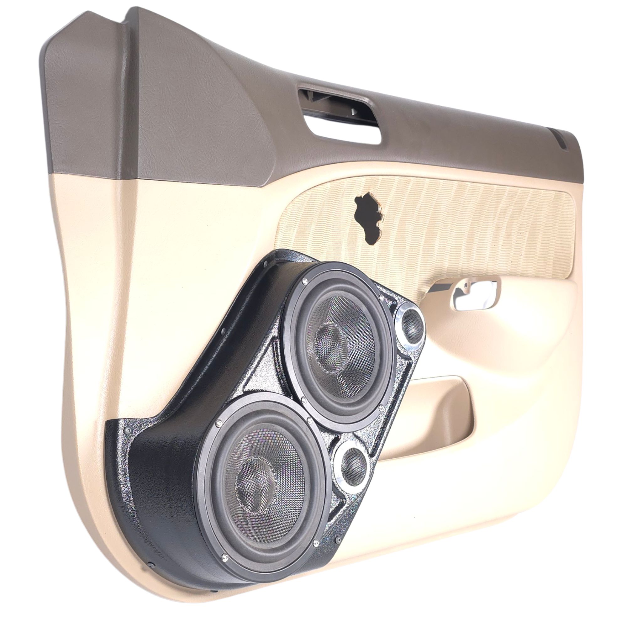 Dual 6.5" + Dual 2" Front Door Speaker Pods – 2001–2005 Honda Civic Sedan – 4-Door - Image 3