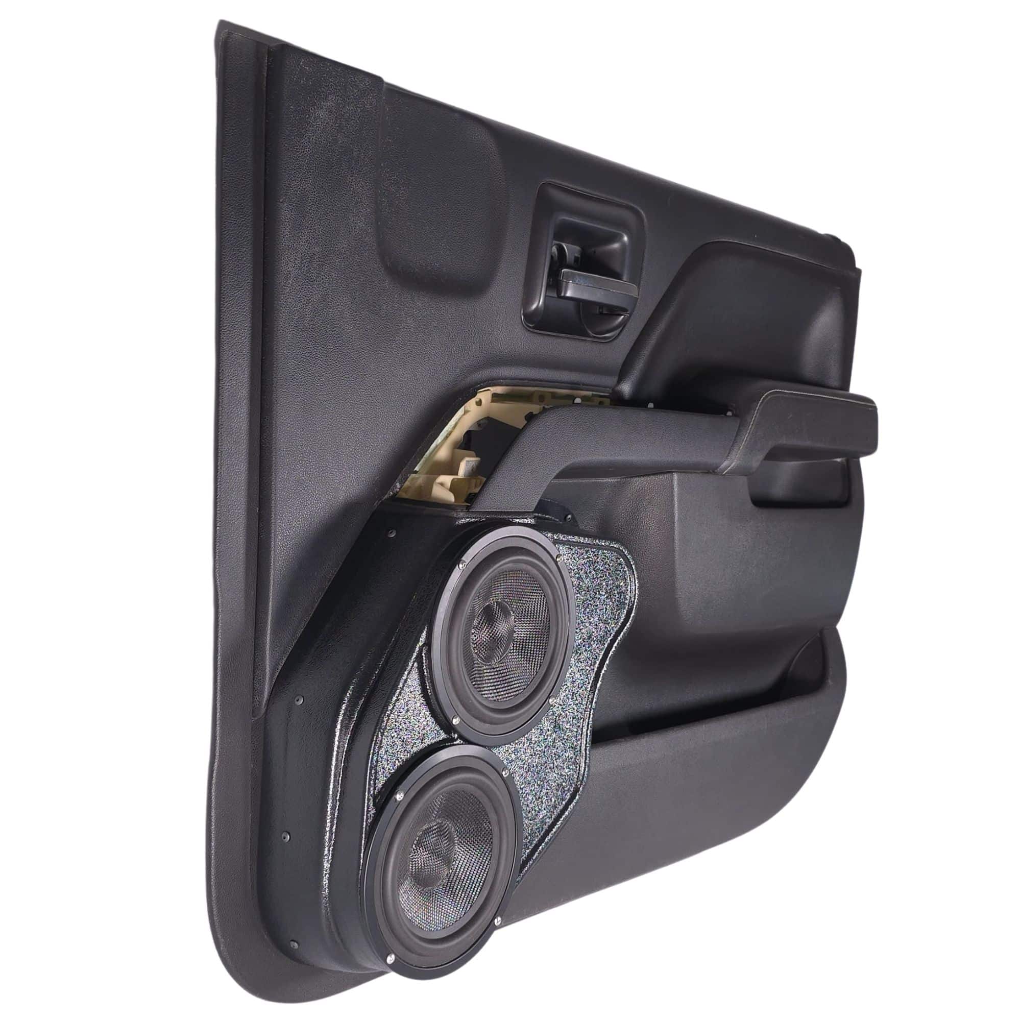 Dual 6.5" Front Door Speaker Pods – 2014–2018 Chevrolet Silverado & GMC Sierra – Alternate Style - Image 3