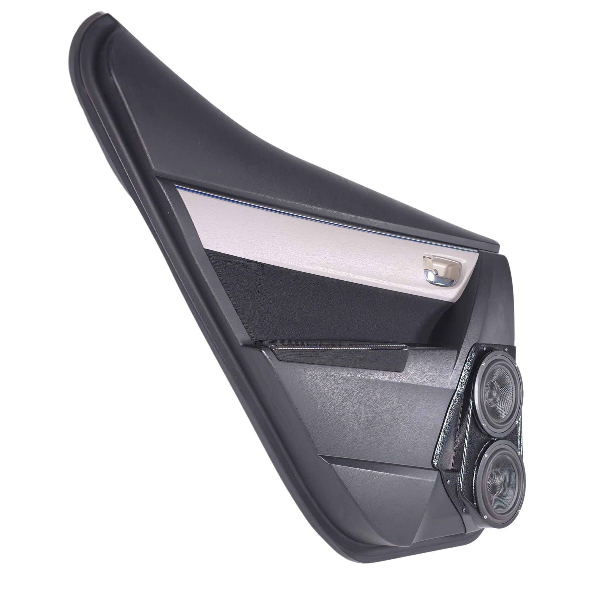 Dual 6.5" Lower Rear Door Speaker Pods – 2014–2019 Toyota Corolla - Image 3