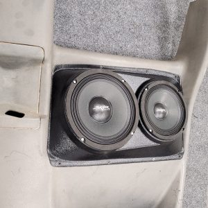 8" + 6.5" Rear Door Speaker Pods – 2000–2006 Chevrolet Silverado & GMC Sierra – Extended Cab