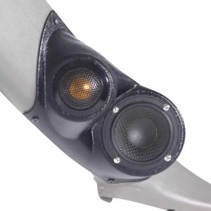 3.5" + 2" Tweeter A-Pillar Speaker Pods – 2000–2006 GM Fullsize Trucks and SUVs