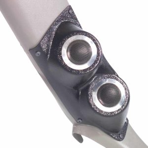 Dual 2" Lower A-Pillar Speaker Pods – 2000–2006 GM Fullsize Trucks and SUVs