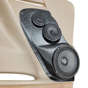 6.5", 3.5" + 2" Tweeter Front Door Speaker Pods – 2000–2006 GM Fullsize Trucks and SUVs