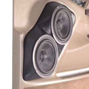 Dual 6.5" Front Door Speaker Pods – 2000–2006 GM Fullsize Trucks and SUVs – Flangeless