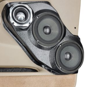 Dual 6.5" + 4" Front Door Speaker Pods – 2000–2006 GM Fullsize Trucks and SUVs