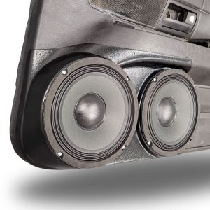 Dual 8" Front Door Speaker Pods – 2003–2004 Mercury Marauder • 2003–2008 Ford Crown Victoria & Mercury Grand Marquis