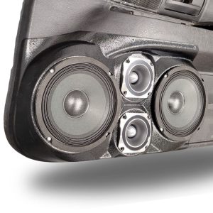 Dual 6.5" + Dual 3.5" Front Door Speaker Pods – 2003–2004 Mercury Marauder • 2003–2008 Ford Crown Victoria & Mercury Grand Marquis