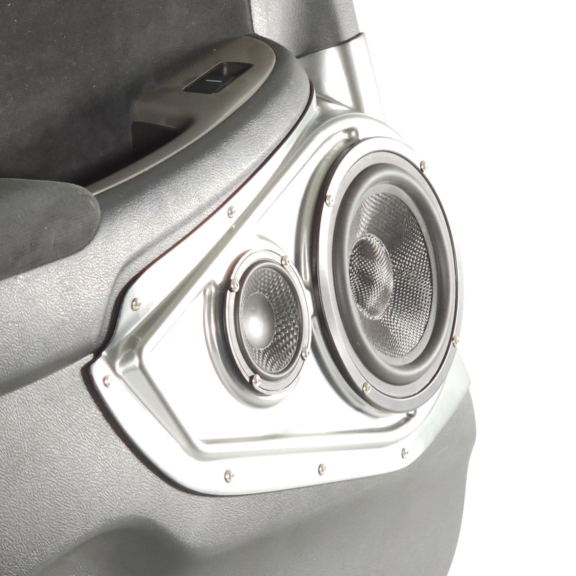 6.5" + 3.5" Rear Door Speaker Pods – 2003–2007 Honda Accord Sedan – 4-Door - Image 2