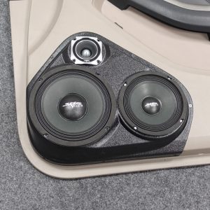 8", 6.5" + 3.5" Front Door Speaker Pods – 2003–2009 Toyota 4Runner