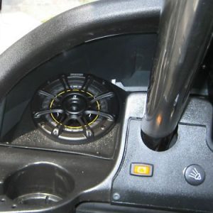5.25" Dash Speaker Pods – 2004–2008 Club Car Precedent