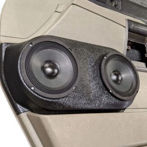 Dual 6.5" Front Door Speaker Pods – 2003–2007 Hummer H2