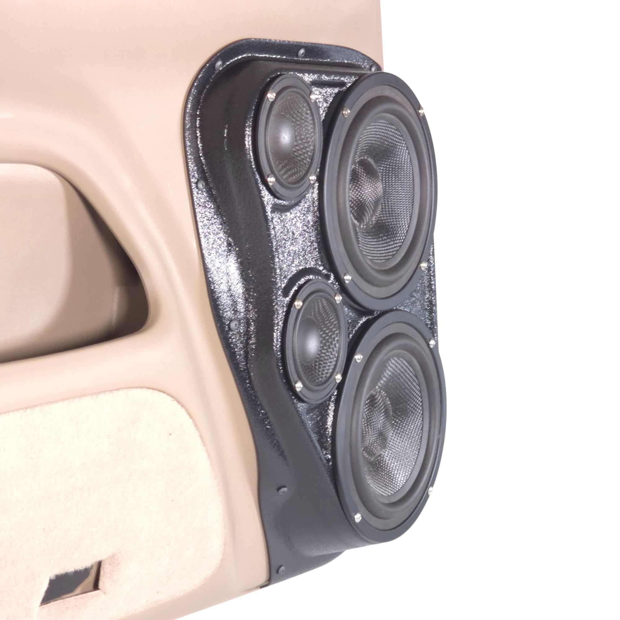 Dual 6.5" + Dual 3.5" Rear Door Speaker Pods – 2001–2007 Toyota Sequoia • 2004–2006 Toyota Tundra - Image 4