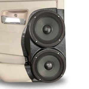 Dual 6.5" Rear Door Speaker Pods – 2005–2010 Jeep Grand Cherokee