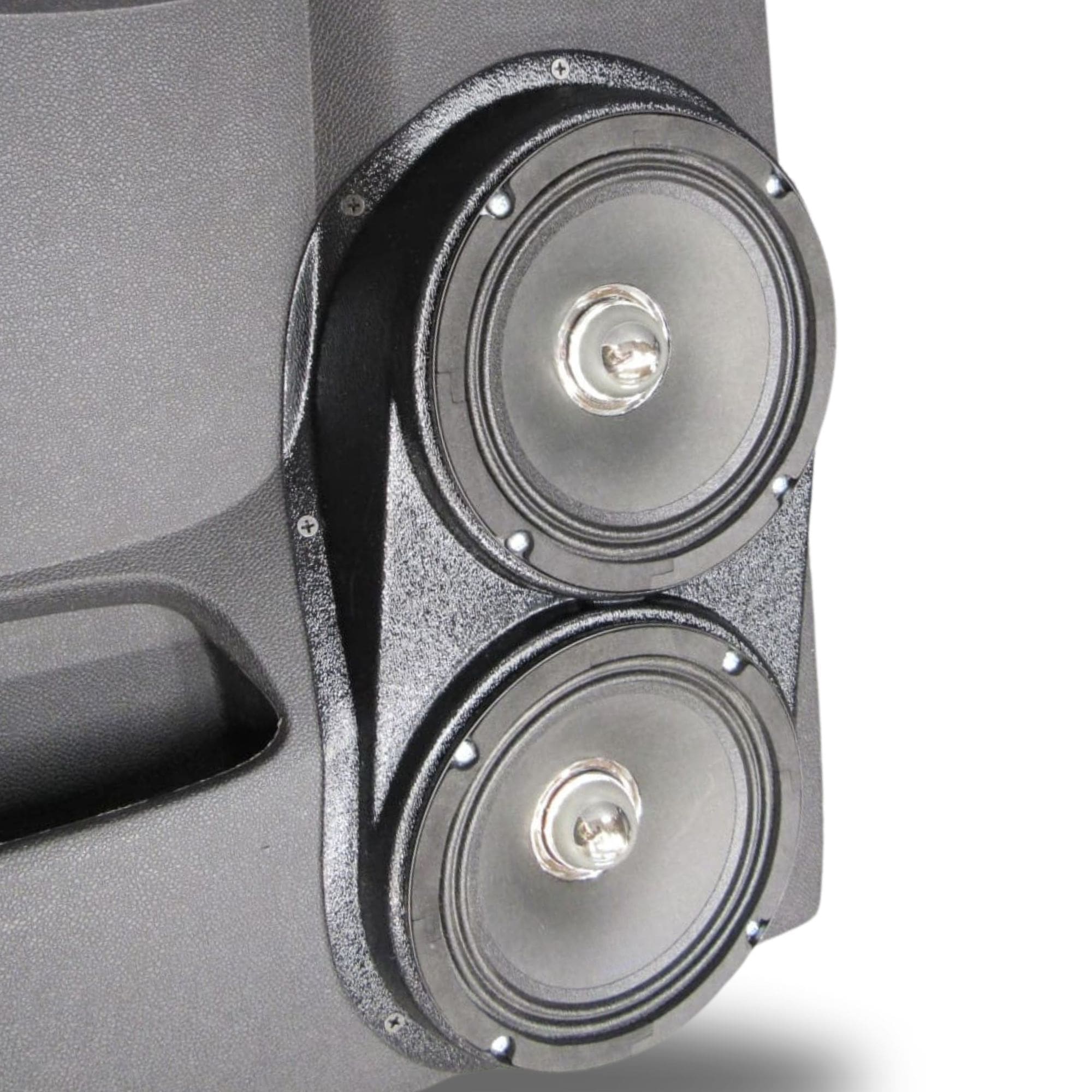 Dual 6.5" Rear Door Speaker Pods – 2007–2013 Chevrolet Silverado & GMC Sierra – Extended Cab - Image 3