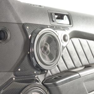 6.5" + 2" Tweeter Front Door Speaker Pods – 2010–2014 Ford Mustang