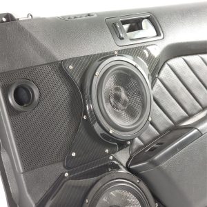 6.5" Front Door Speaker Pods – 2010–2014 Ford Mustang