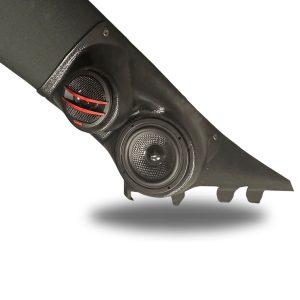3.5" + 2" Tweeter A-Pillar Speaker Pods – 2011–2023 Chrysler 300C & Dodge Charger