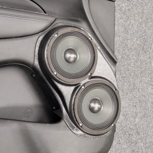 Dual 6.5" Front Door Speaker Pods – 2011–2021 Jeep Grand Cherokee • 2011–2023 Dodge Durango