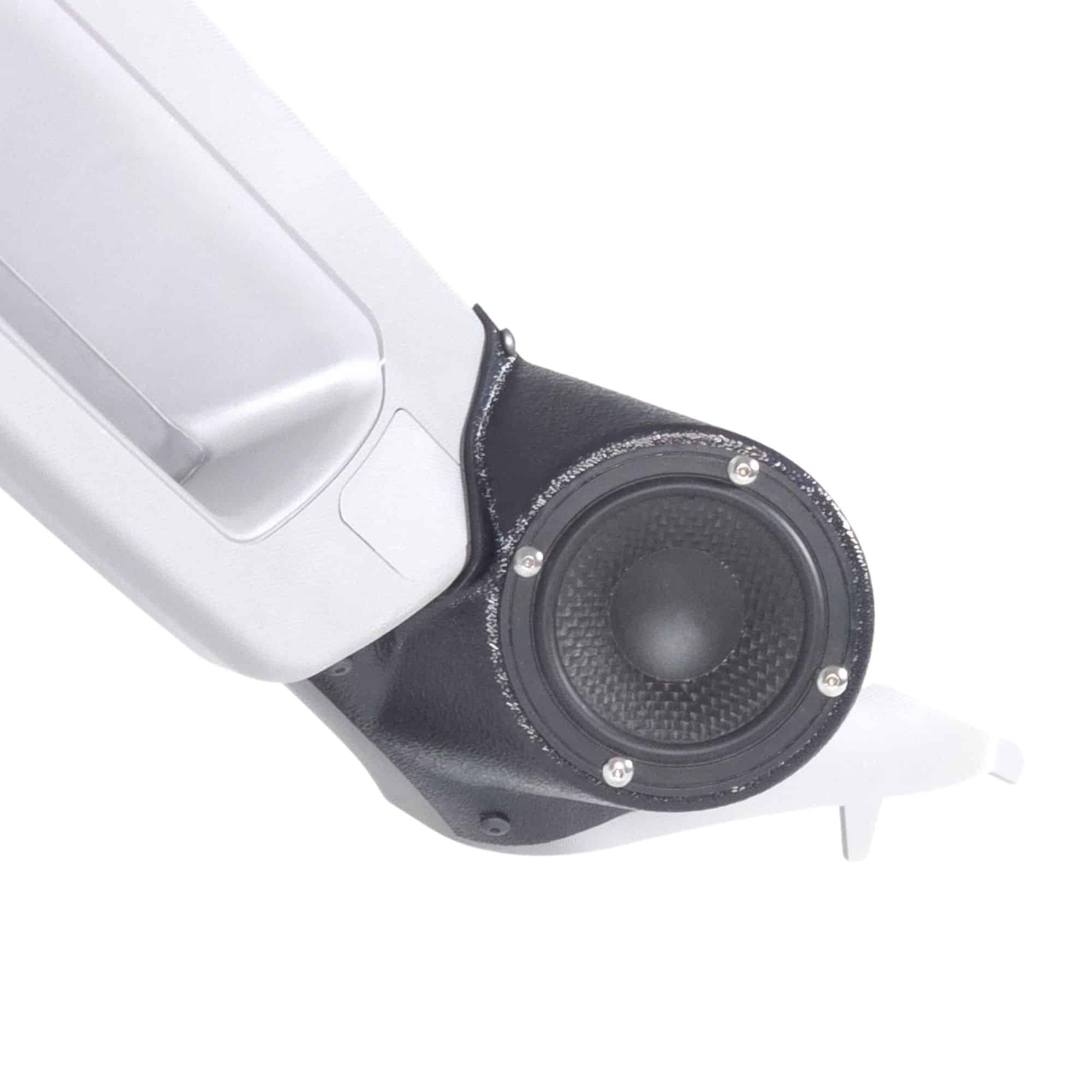 3.5" A-Pillar Speaker Pods – 2014–2018 Chevrolet Silverado & GMC Sierra – Without Driver Handle - Image 4