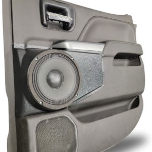 8" Rear Door Speaker Pods – 2014–2018 Chevrolet Silverado & GMC Sierra – Crew Cab