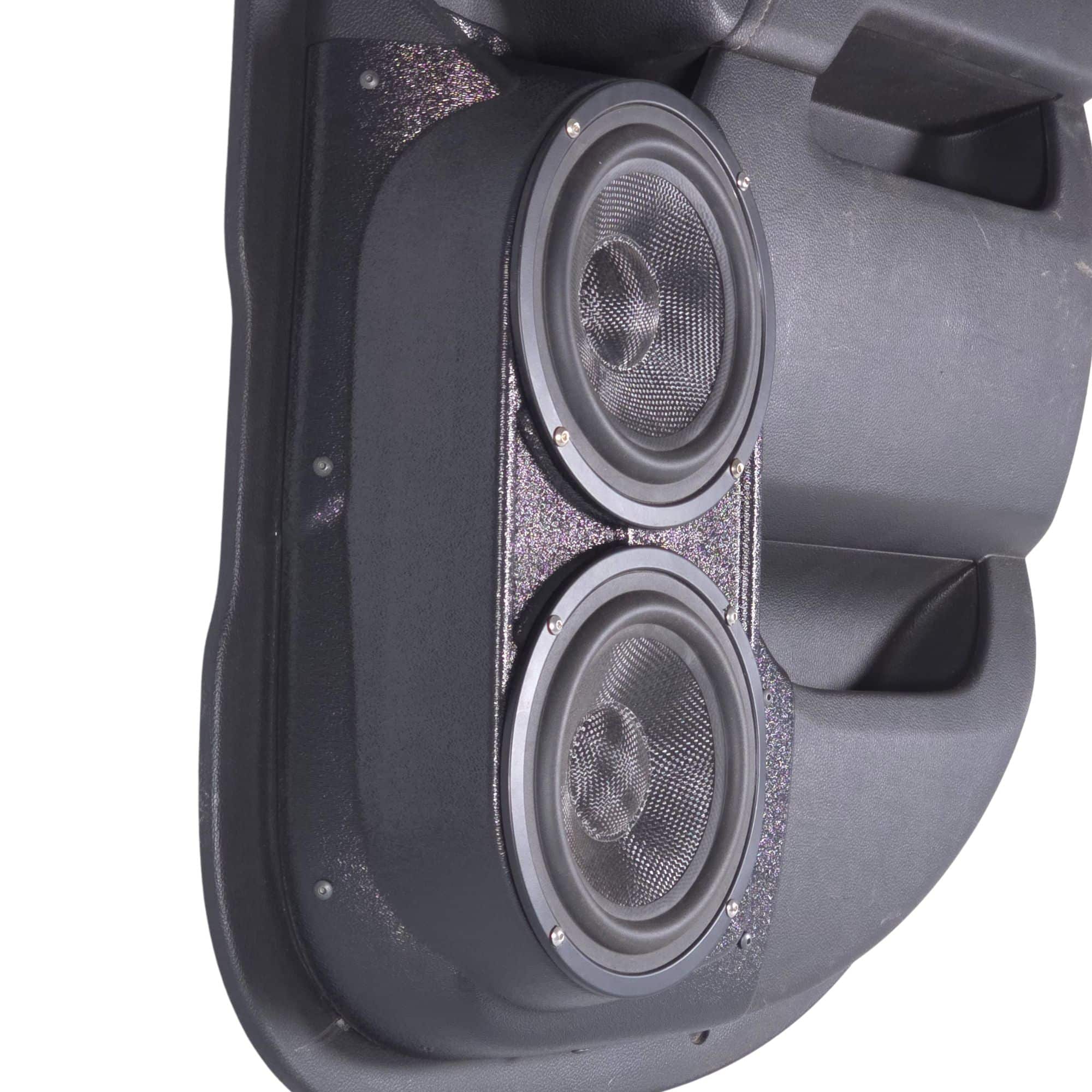 Dual 6.5" Rear Door Speaker Pods – 2014–2018 Chevrolet Silverado & GMC Sierra – Extended Cab - Image 4