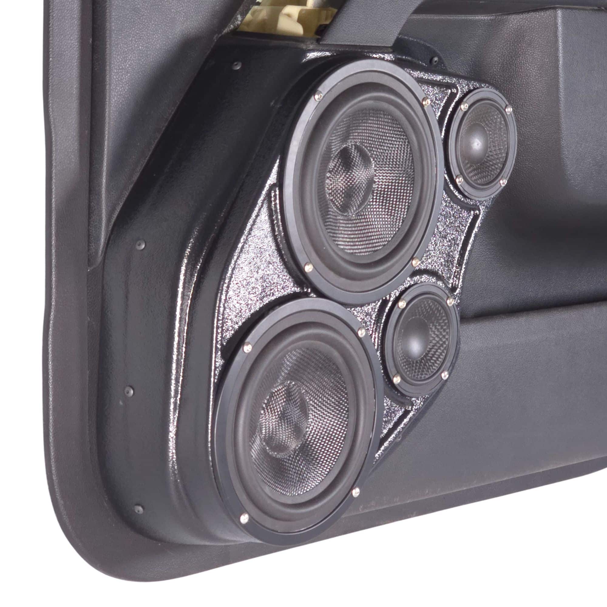 Dual 6.5" + Dual 3.5" Front Door Speaker Pods – 2014–2018 Chevrolet Silverado & GMC Sierra - Image 4