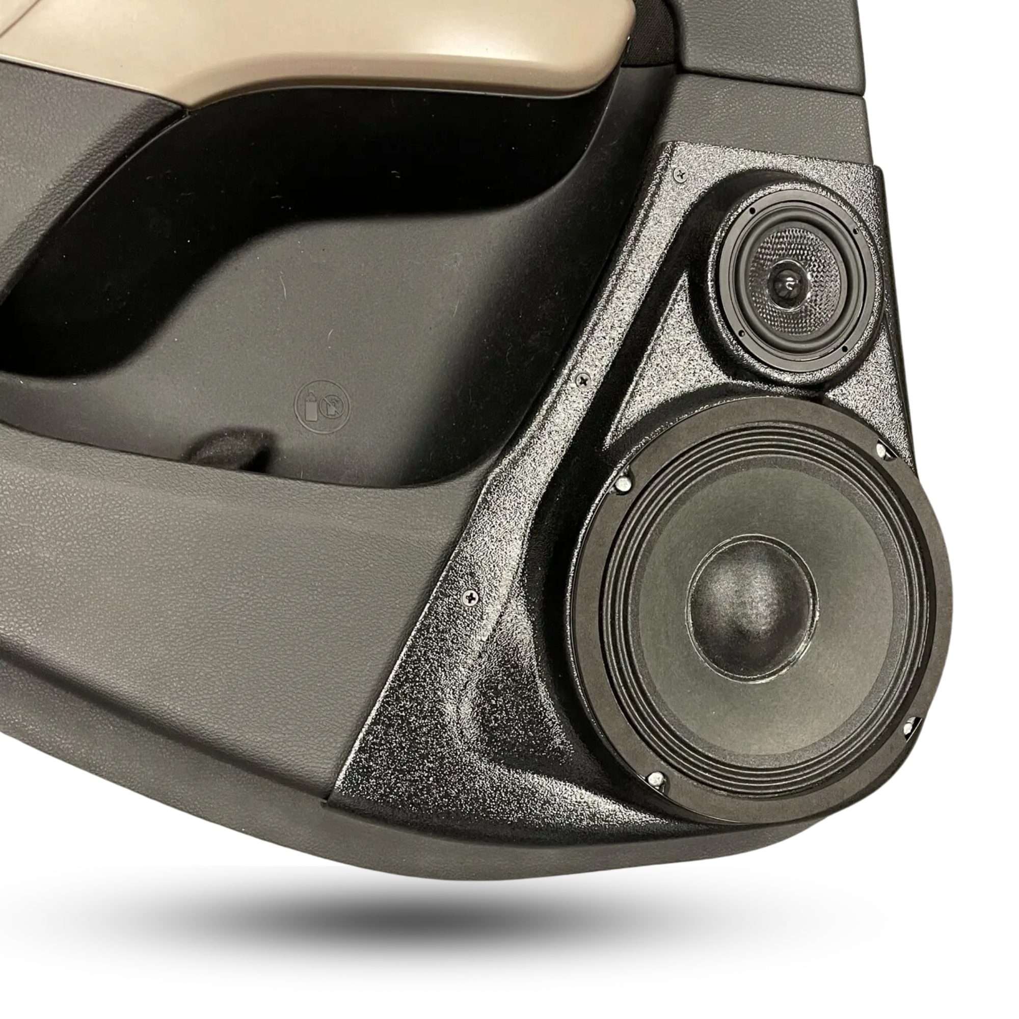 8" + 3.5" Rear Door Speaker Pods – 2014–2023 Jeep Cherokee - Image 3