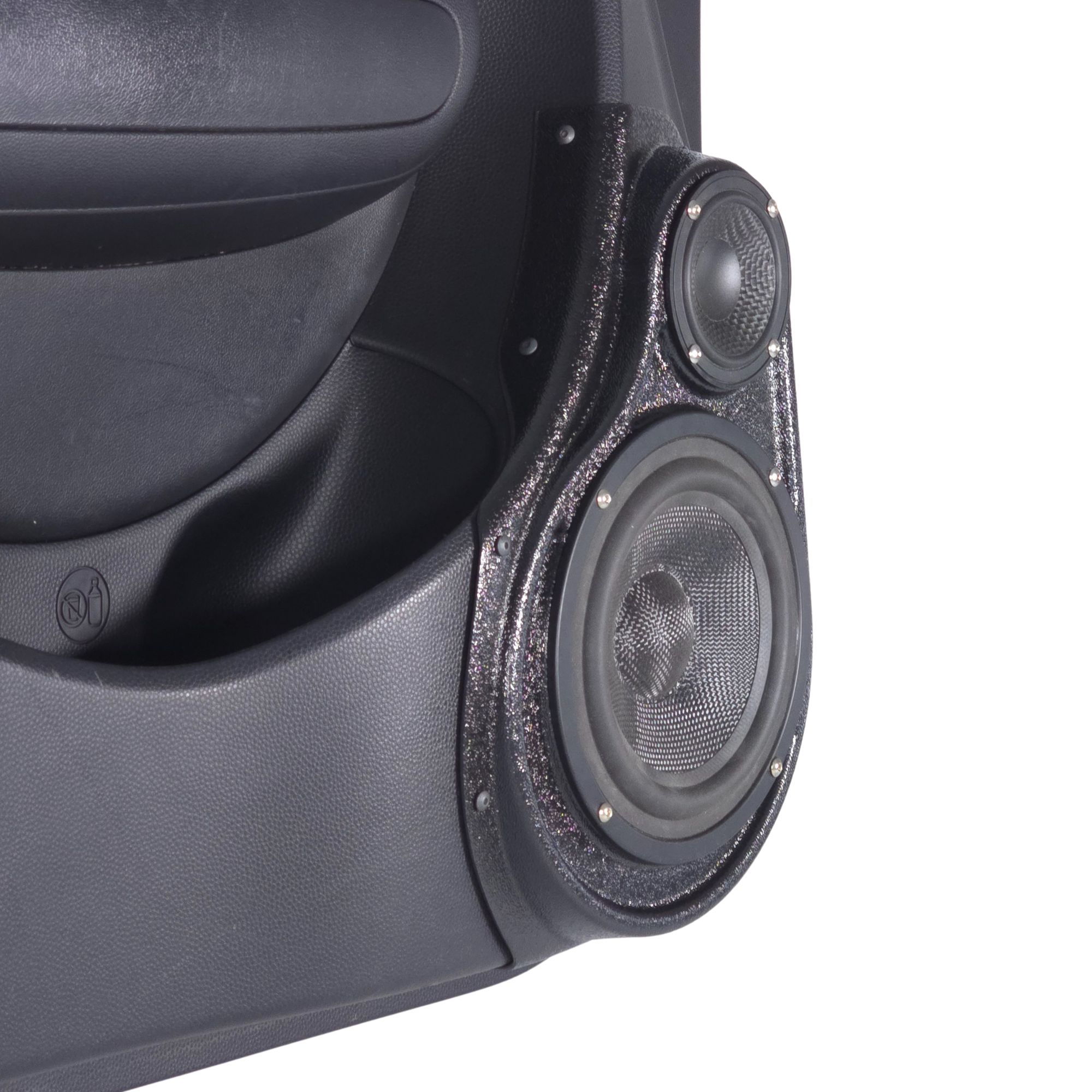 6.5" + 3.5" Front Door Speaker Pods – 2014–2019 Kia Soul - Image 2