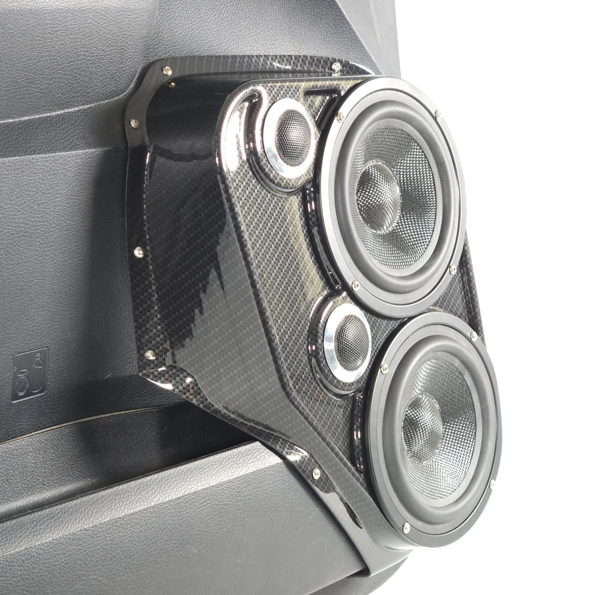 Dual 6.5" + Dual 2" Tweeter Front Door Speaker Pods – 2014–2021 Toyota Tundra - Image 5