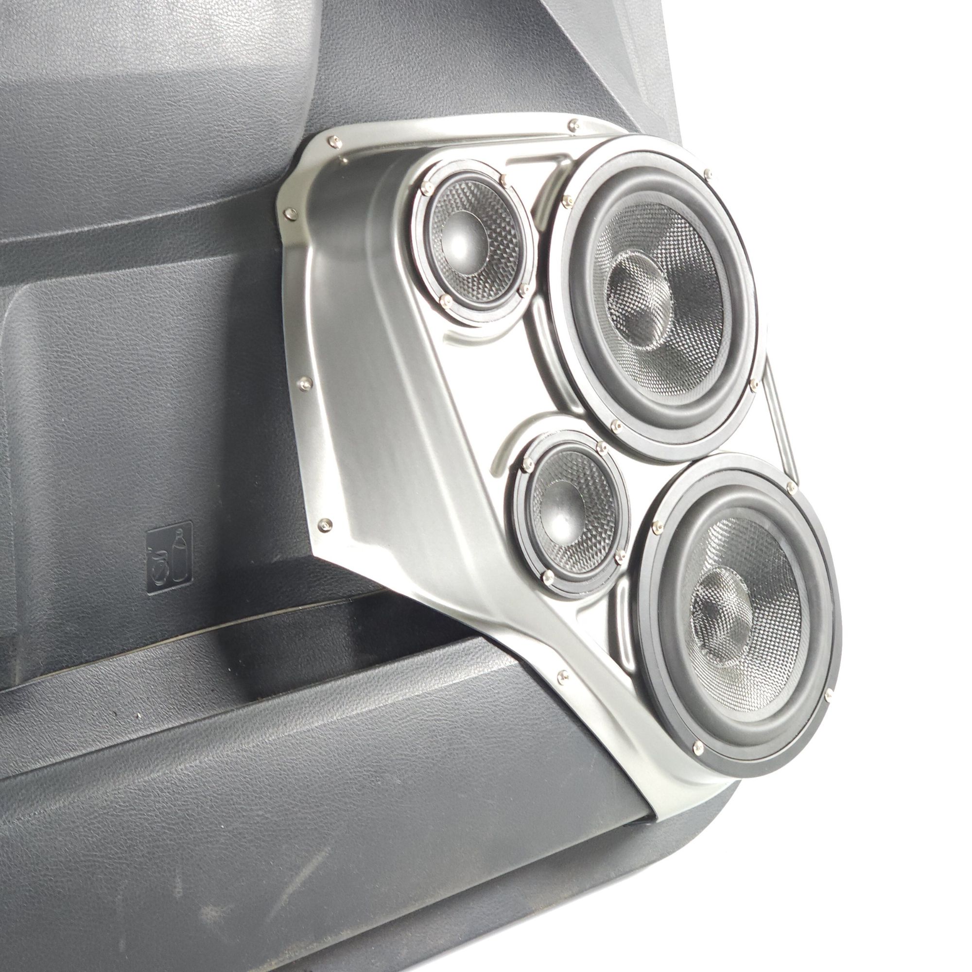 Dual 6.5" + Dual 3.5" Front Door Speaker Pods – 2014–2021 Toyota Tundra - Image 5