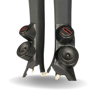 3.5" + 2" Tweeter A-Pillar Speaker Pods – 2015–2021 Lexus RC