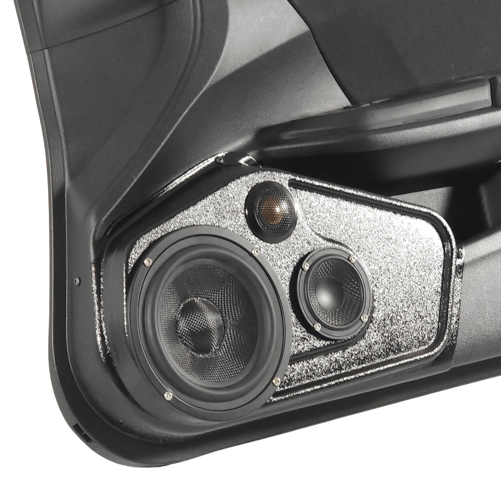 6.5", 3.5" + 2" Tweeter Front Door Speaker Pods – 2016–2020 Honda Civic Sedan – 4-Door - Image 5