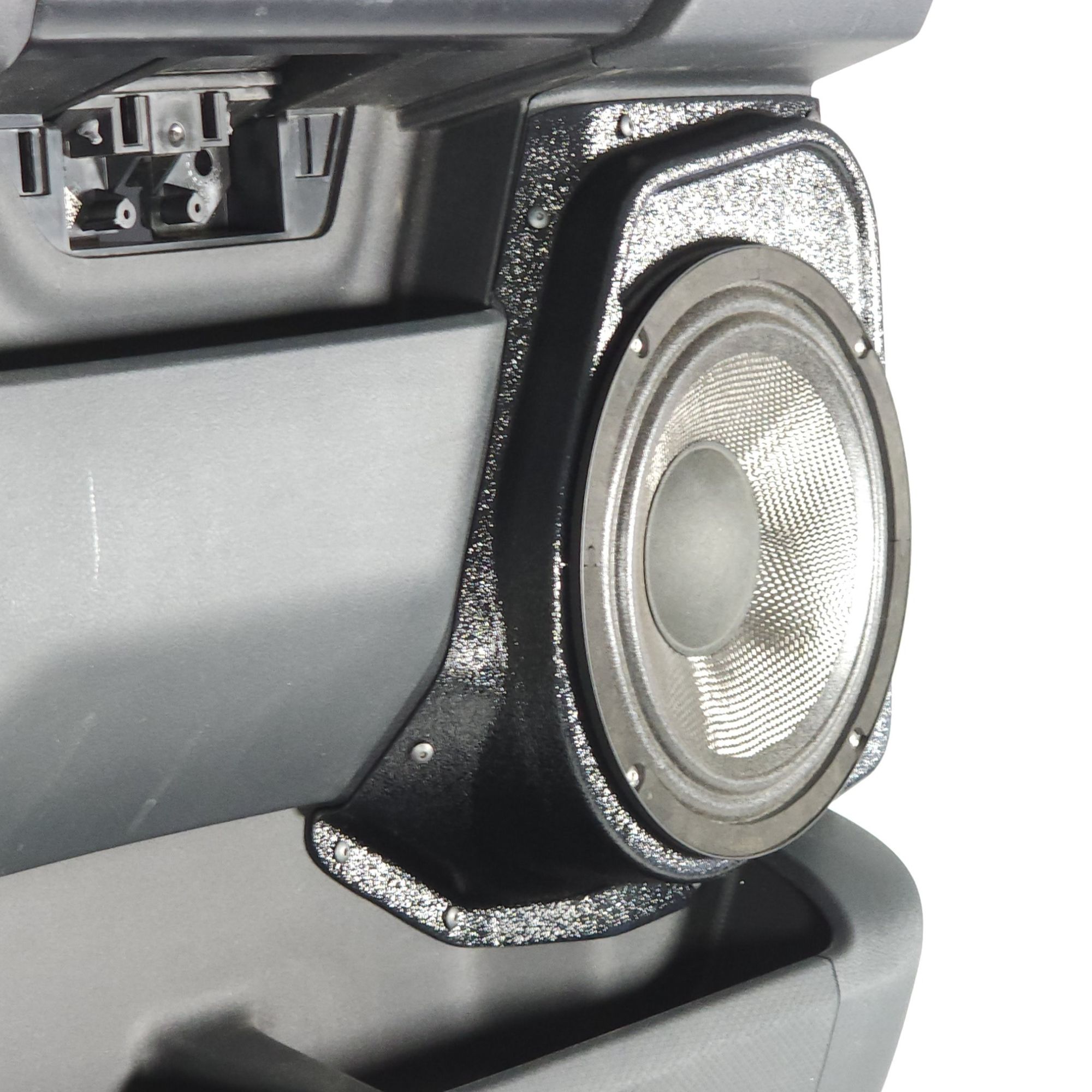 8" Rear Door Speaker Pods – 2021–2026 Ford F-150 • 2023–2026 Ford F-250 & F-350 – Crew Cab - Image 2