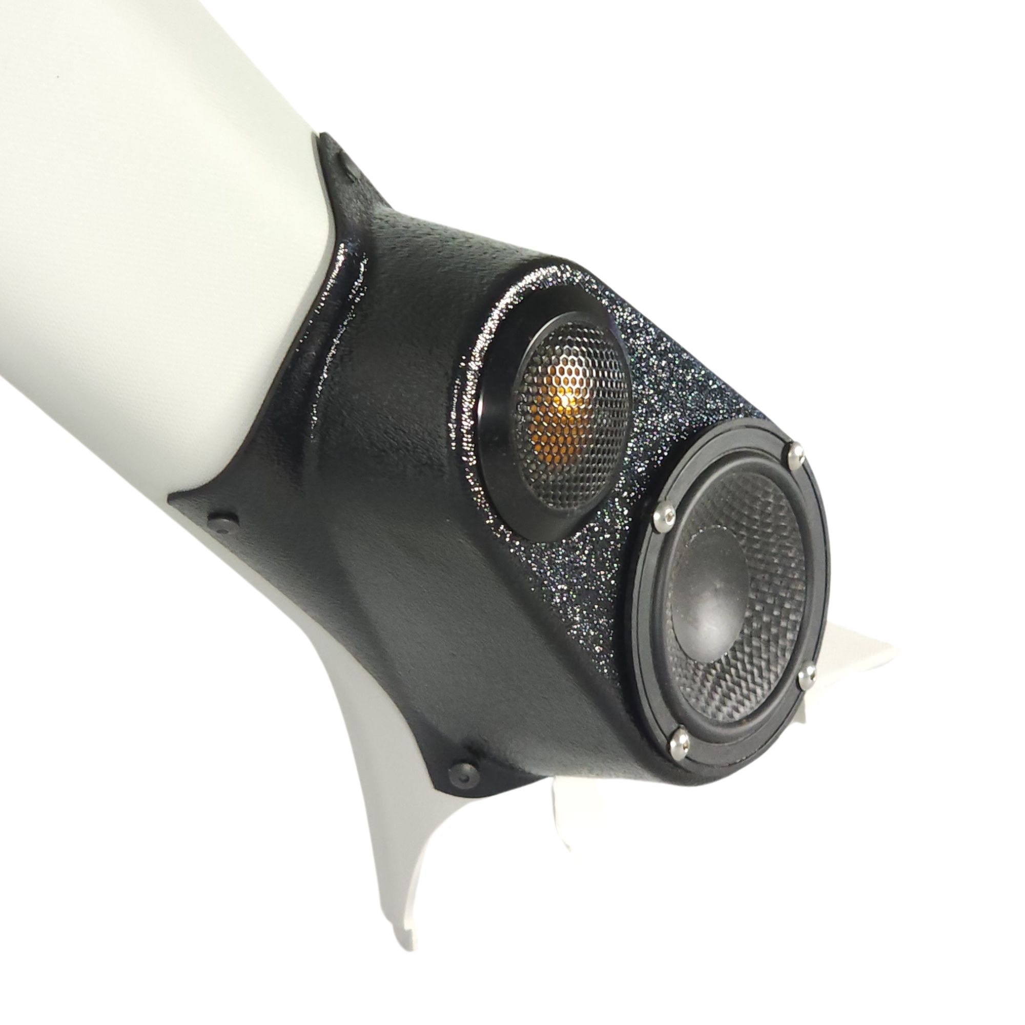 3.5" + 2" Tweeter A-Pillar Speaker Pods – 2022–2026 Ford Maverick - Image 2