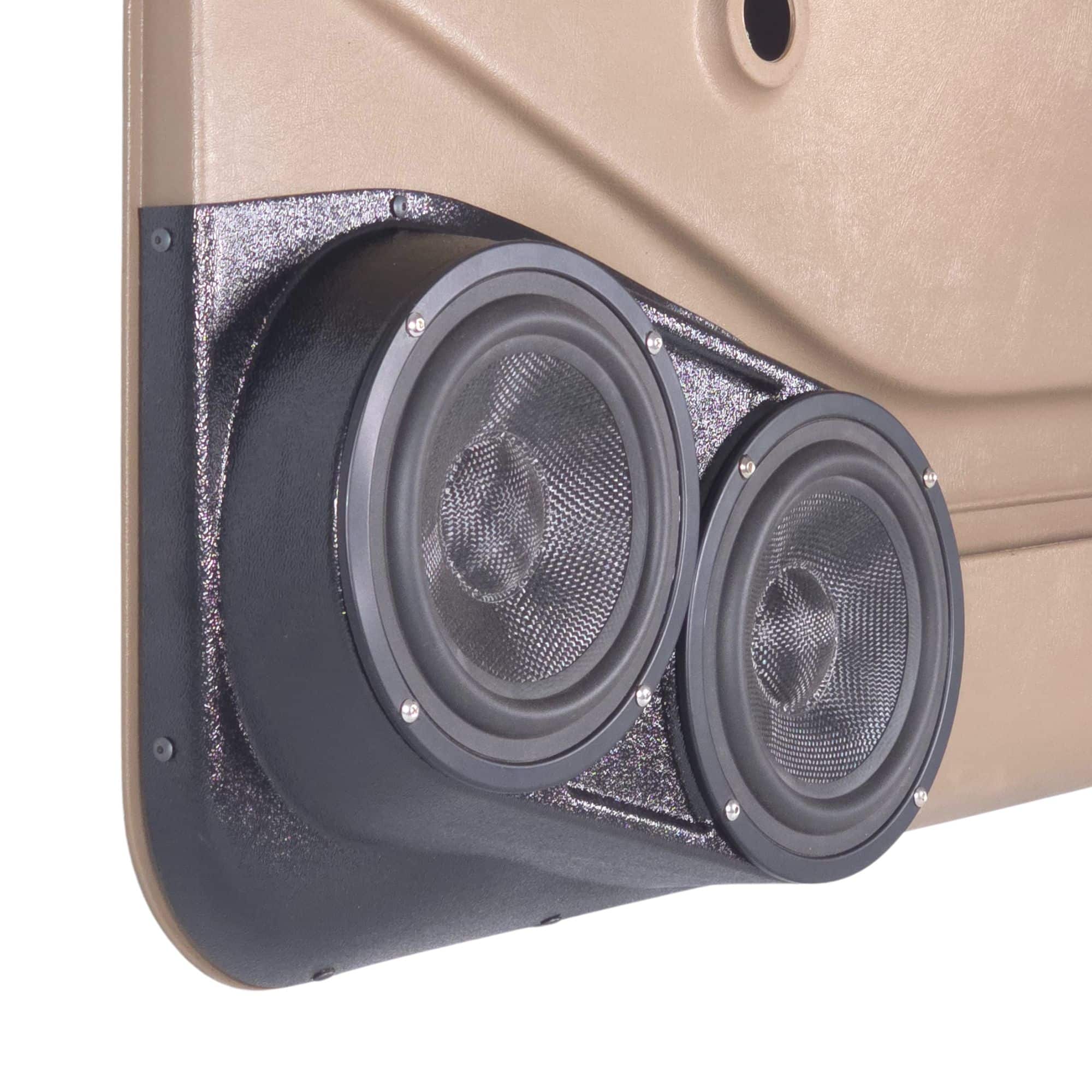 Dual 6.5" Front Door Speaker Pods – 1994–1997 Chevrolet Blazer & S-10 – Manual Windows - Image 4