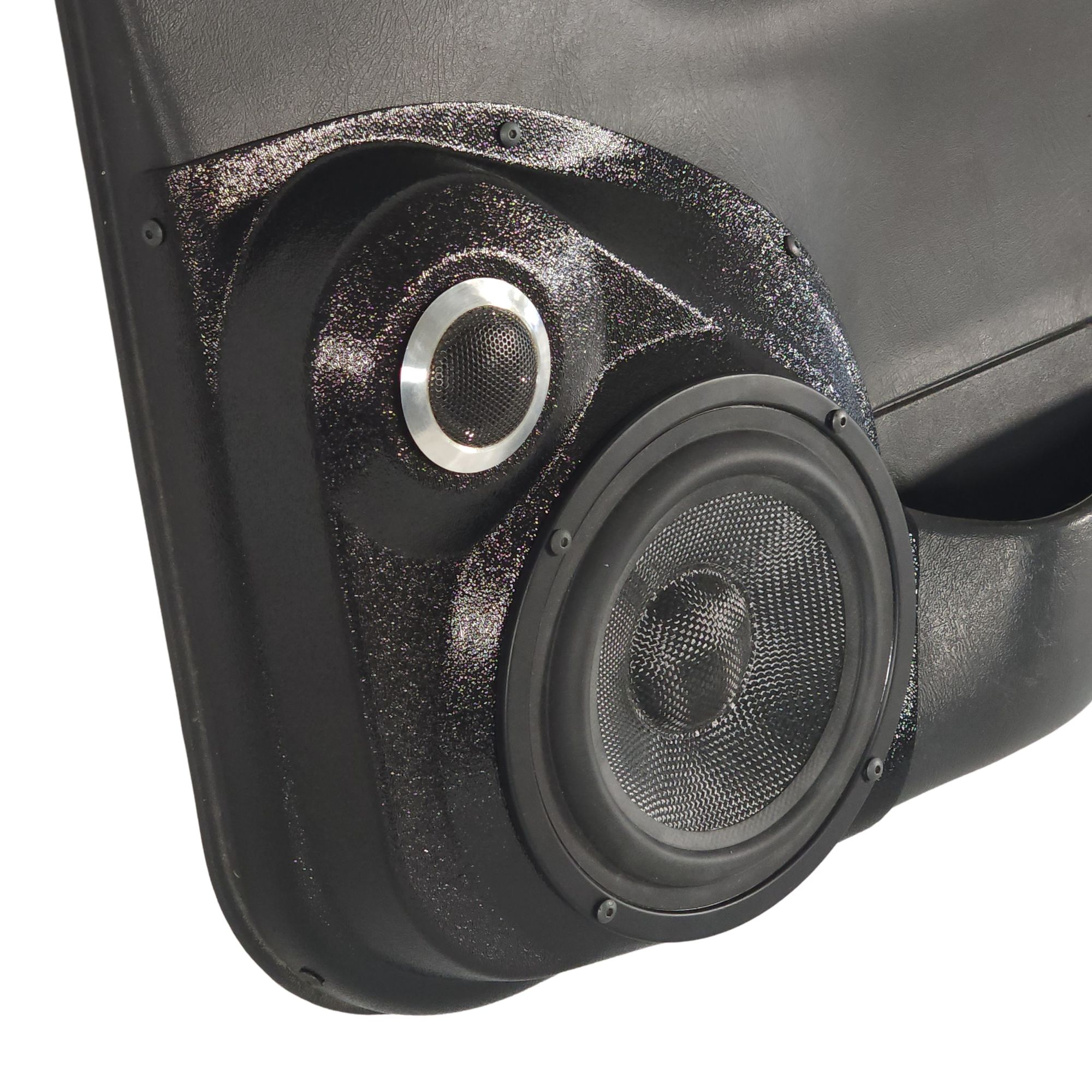 6.5" + 2" Front Door Speaker Pods – 1998–2004 Chevrolet Blazer & S-10 • GMC Jimmy & Sonoma - Image 4