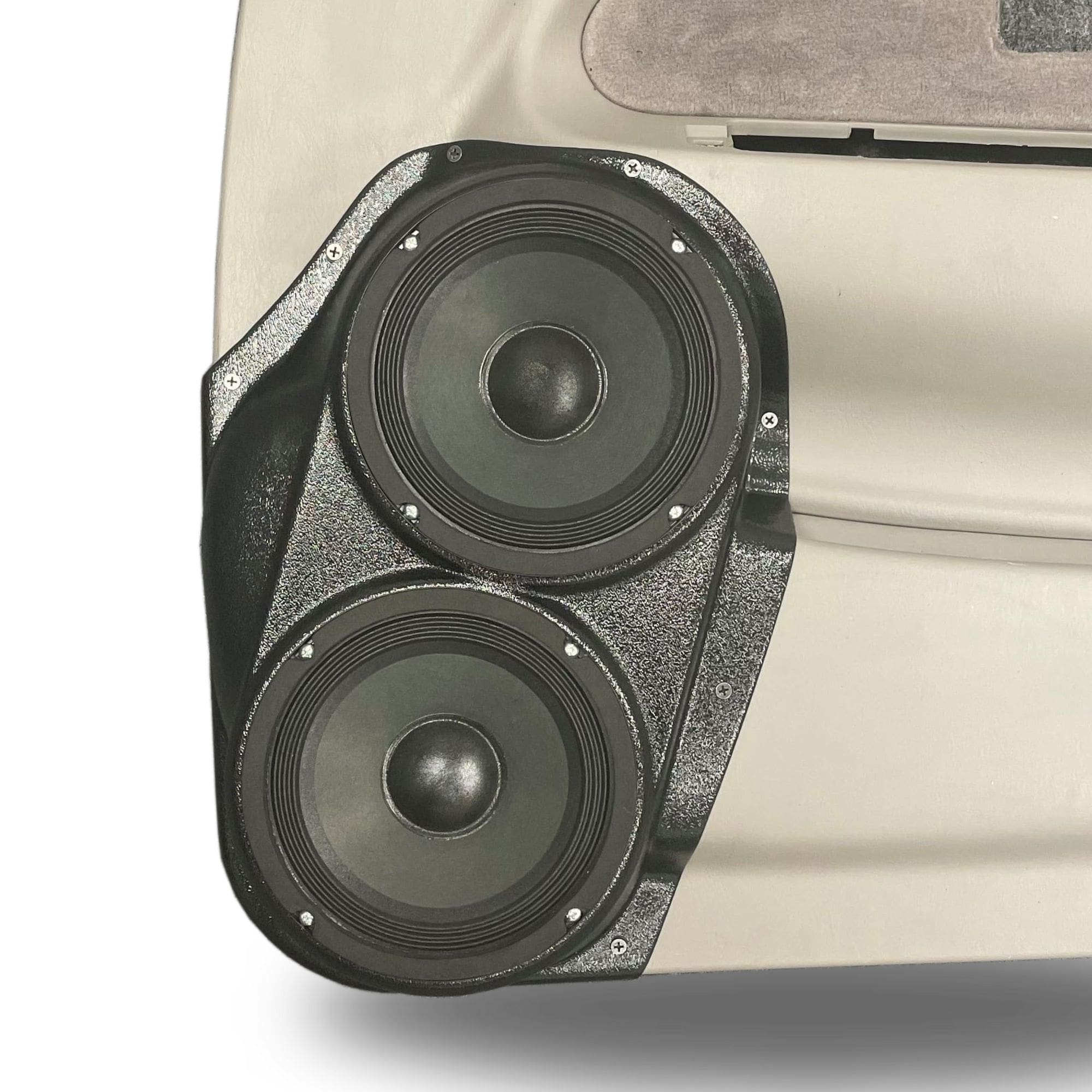 Dual 6.5" Front Door Speaker Pods – 2001–2004 Toyota Tacoma – Electric Windows Only