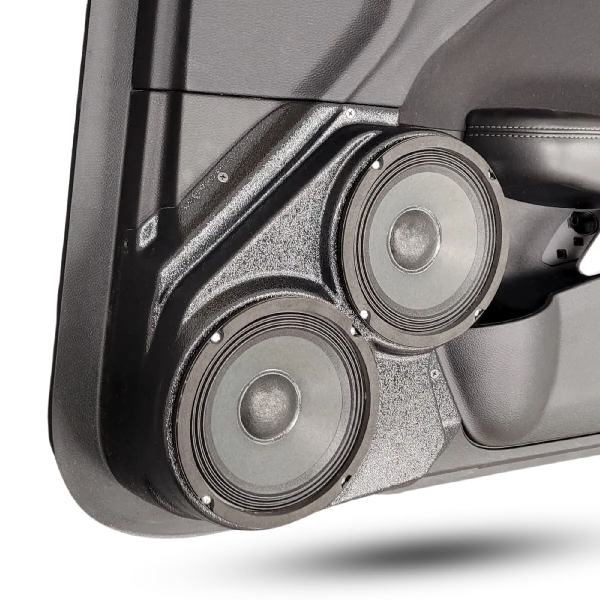Dual 6.5" Front Door Speaker Pods – 2015–2023 Dodge Challenger