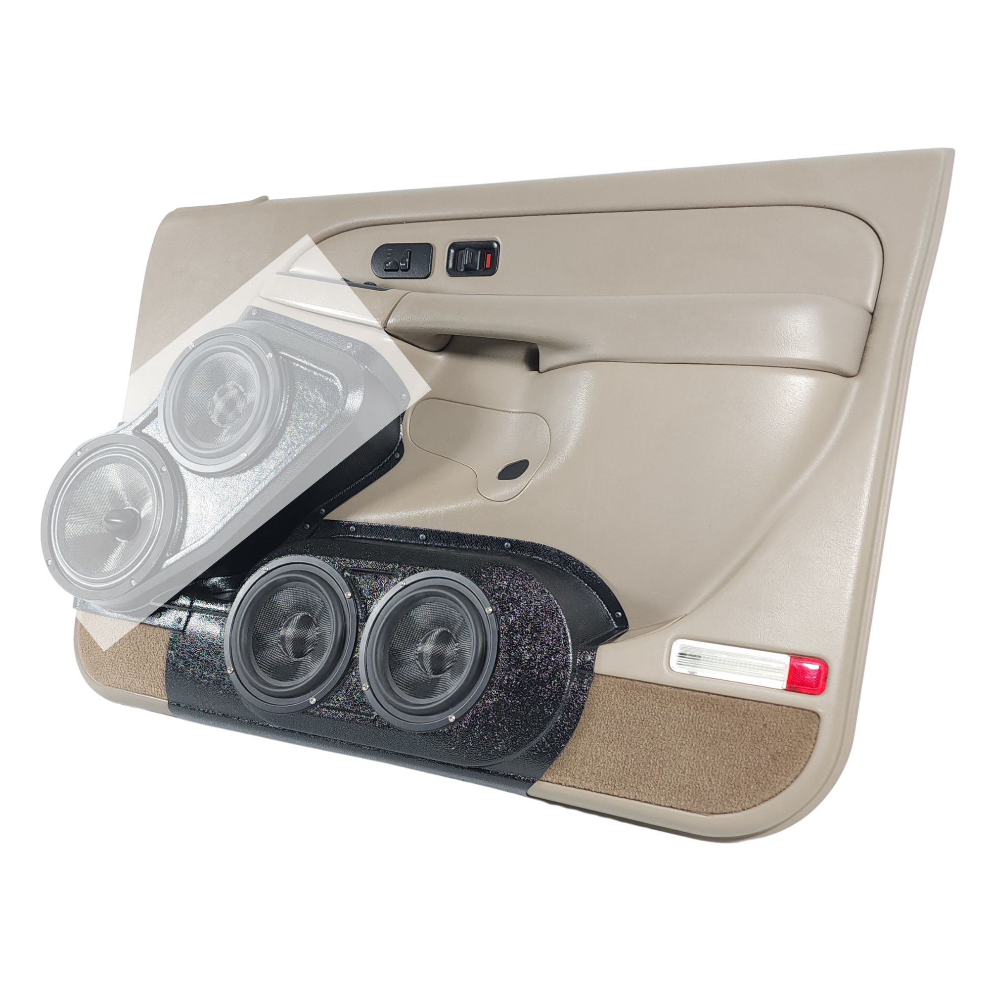 Dual 6.5" Lower Front Door Speaker Pods – 2000–2006 GM Fullsize Trucks and SUVs - Image 7