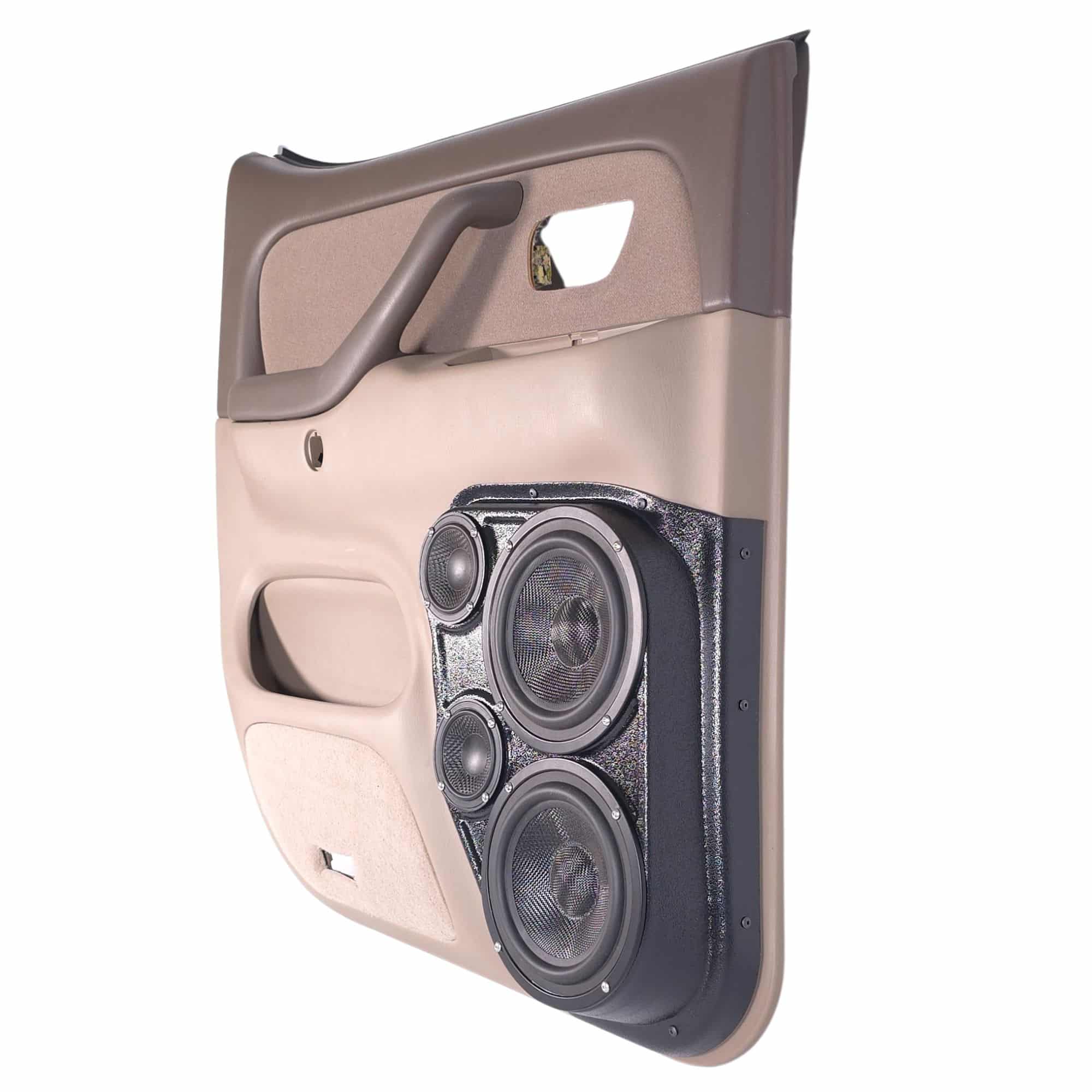 Dual 6.5" + Dual 3.5" Rear Door Speaker Pods – 2001–2007 Toyota Sequoia • 2004–2006 Toyota Tundra - Image 5