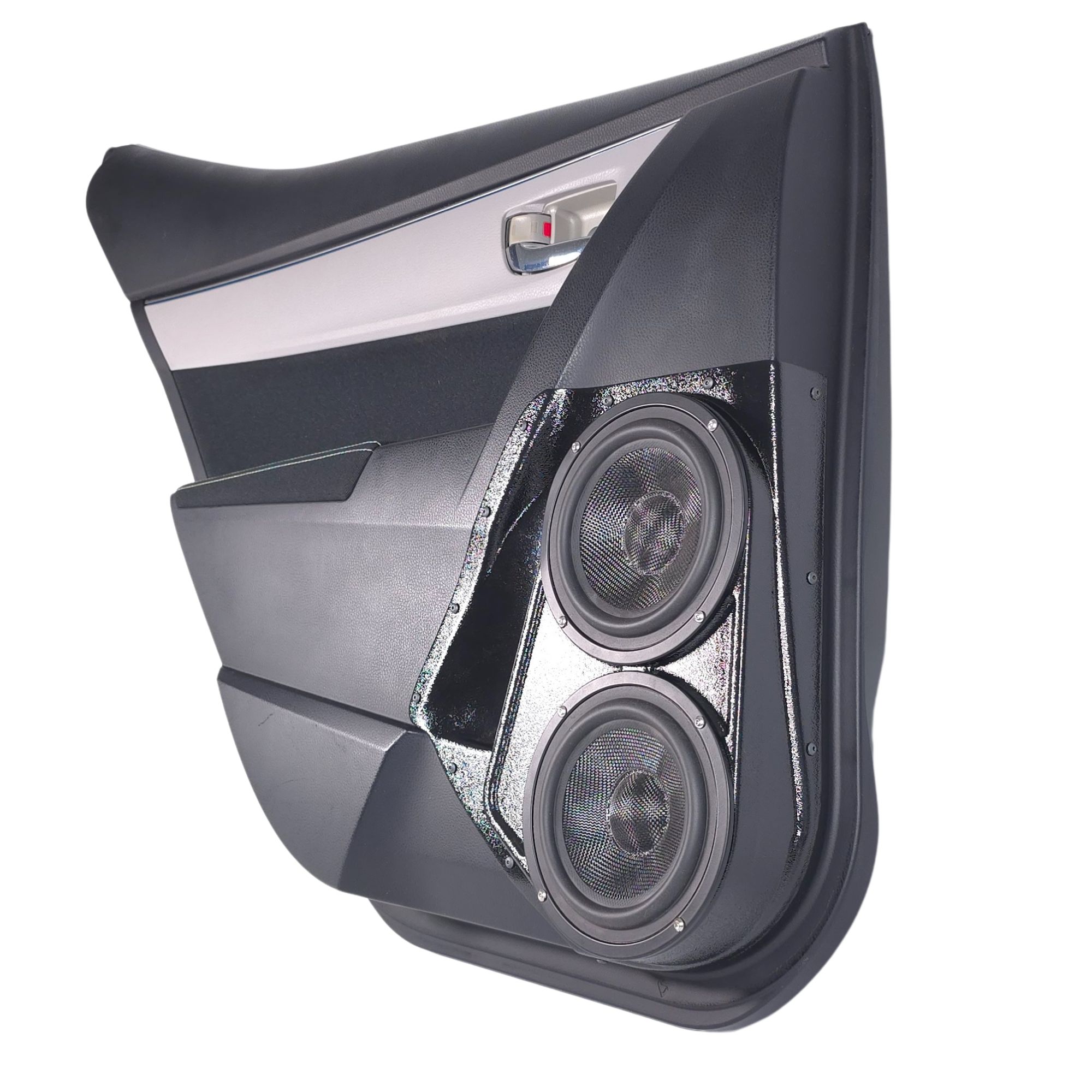 Dual 6.5" Lower Rear Door Speaker Pods – 2014–2019 Toyota Corolla - Image 5