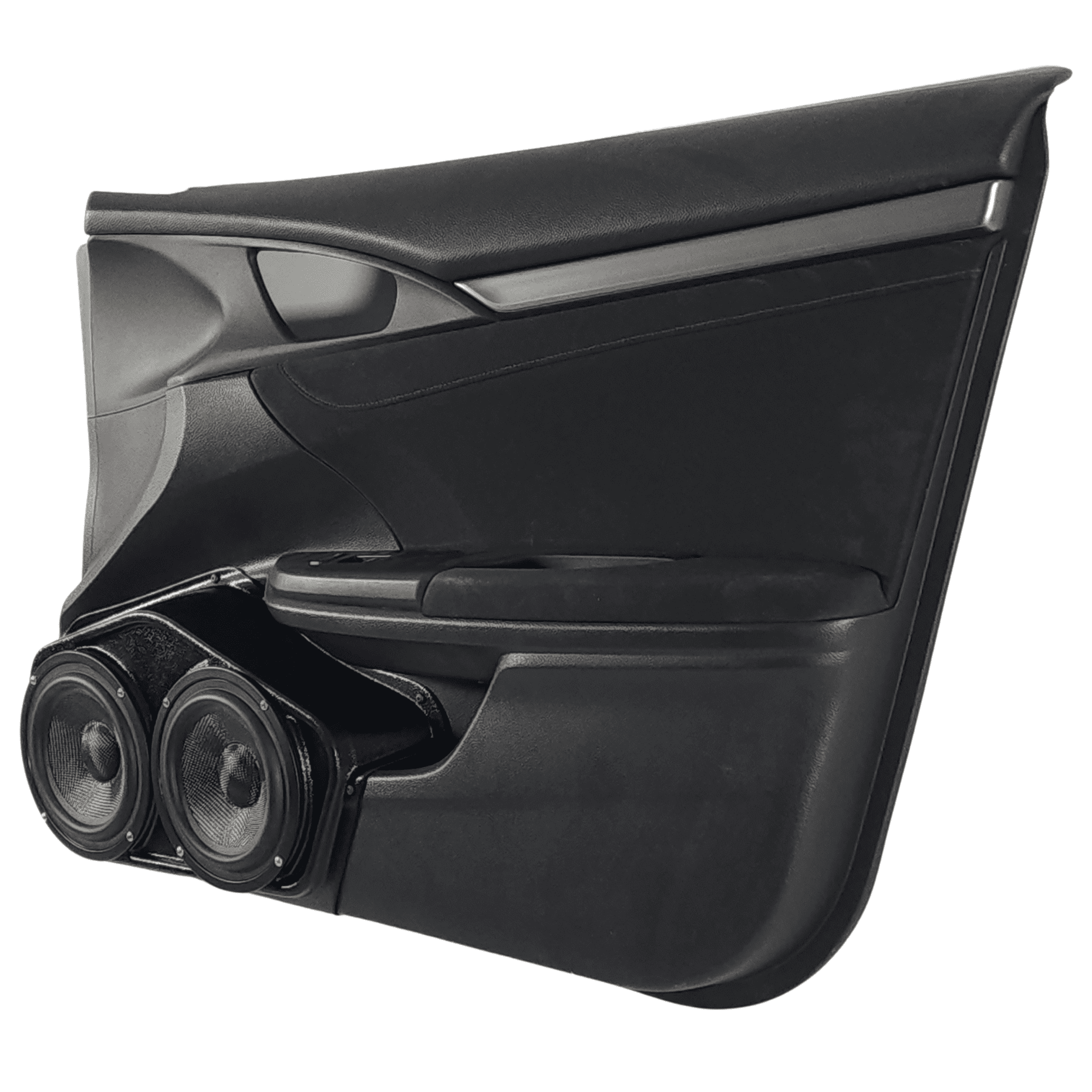 Dual 6.5" Front Door Speaker Pods – 2016–2020 Honda Civic Sedan – 4-Door - Image 2
