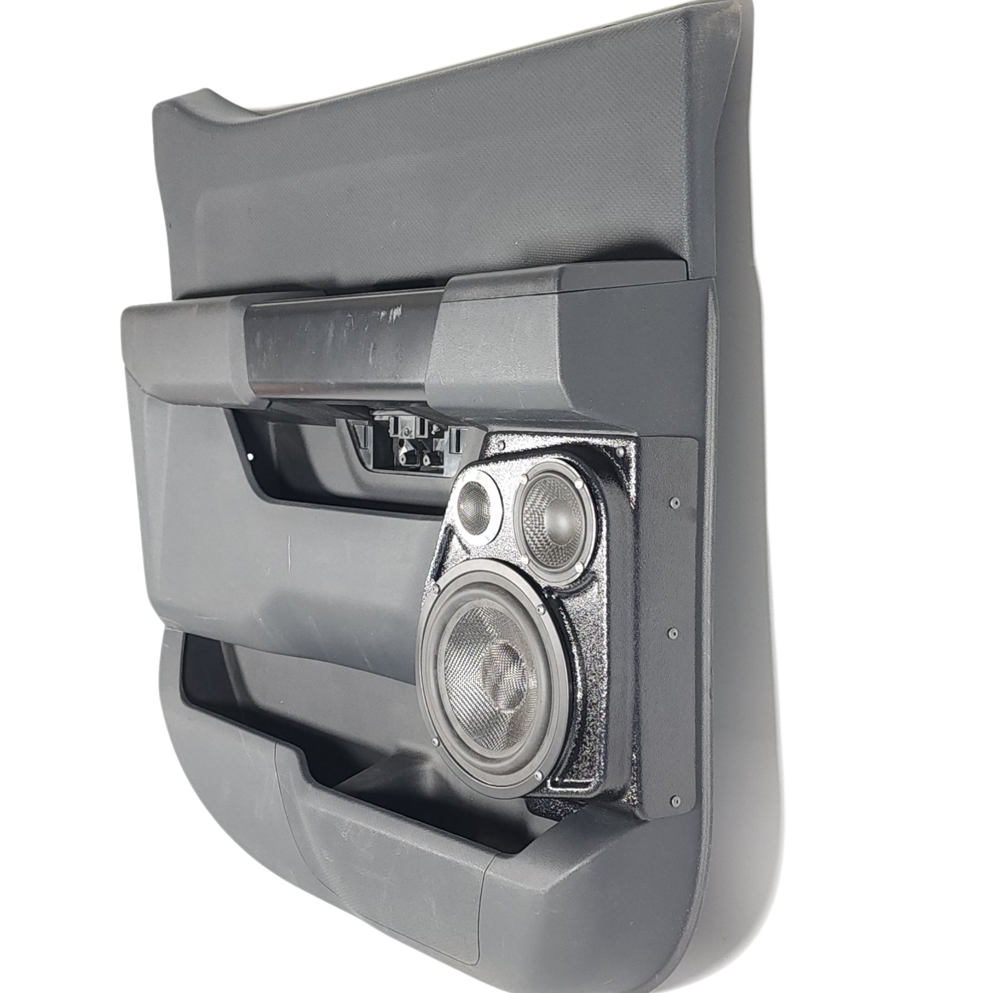 6.5", 3.5" + 2" Rear Door Speaker Pods – 2021–2026 Ford F-150 • 2023–2026 Ford F-250 & F-350 – Crew Cab - Image 5