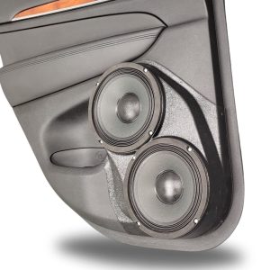 Dual 8" Rear Door Speaker Pods – 2011–2021 Jeep Grand Cherokee