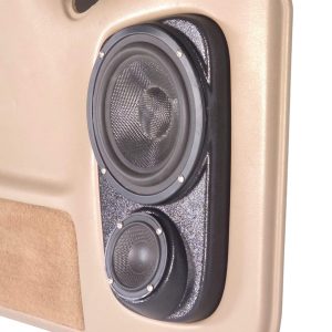 6.5" + 3.5" Rear Door Speaker Pods – 2000–2006 GM Fullsize Trucks and SUVs