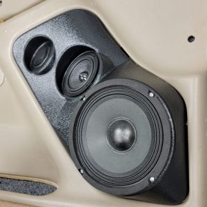 6.5", 3.5" + 2" Tweeter Front Door Speaker Pods Flangeless – 2000–2006 GM Fullsize Trucks and SUVs