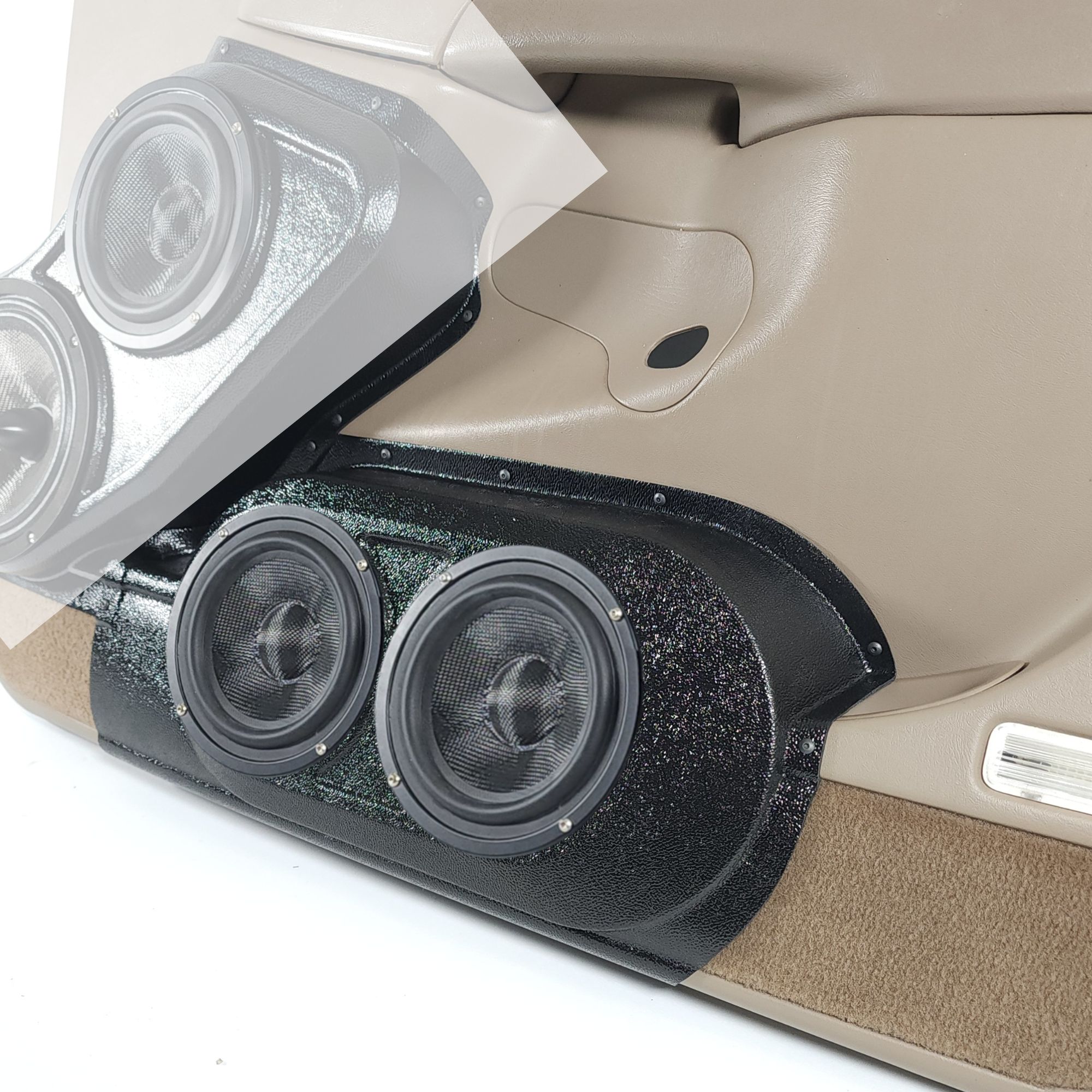 Dual 6.5" Lower Front Door Speaker Pods – 2000–2006 GM Fullsize Trucks and SUVs - Image 8