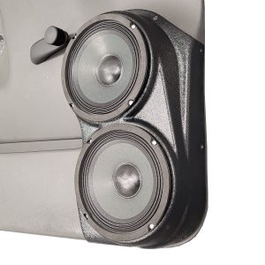 Dual 6.5" Front Door Speaker Pods – 2000–2006 Chevrolet Silverado & GMC Sierra – Manual Windows